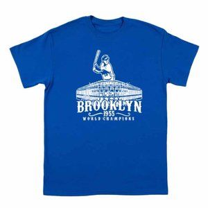 Gil Hodges Brooklyn Ebbets field 1955 World Champions Shirt